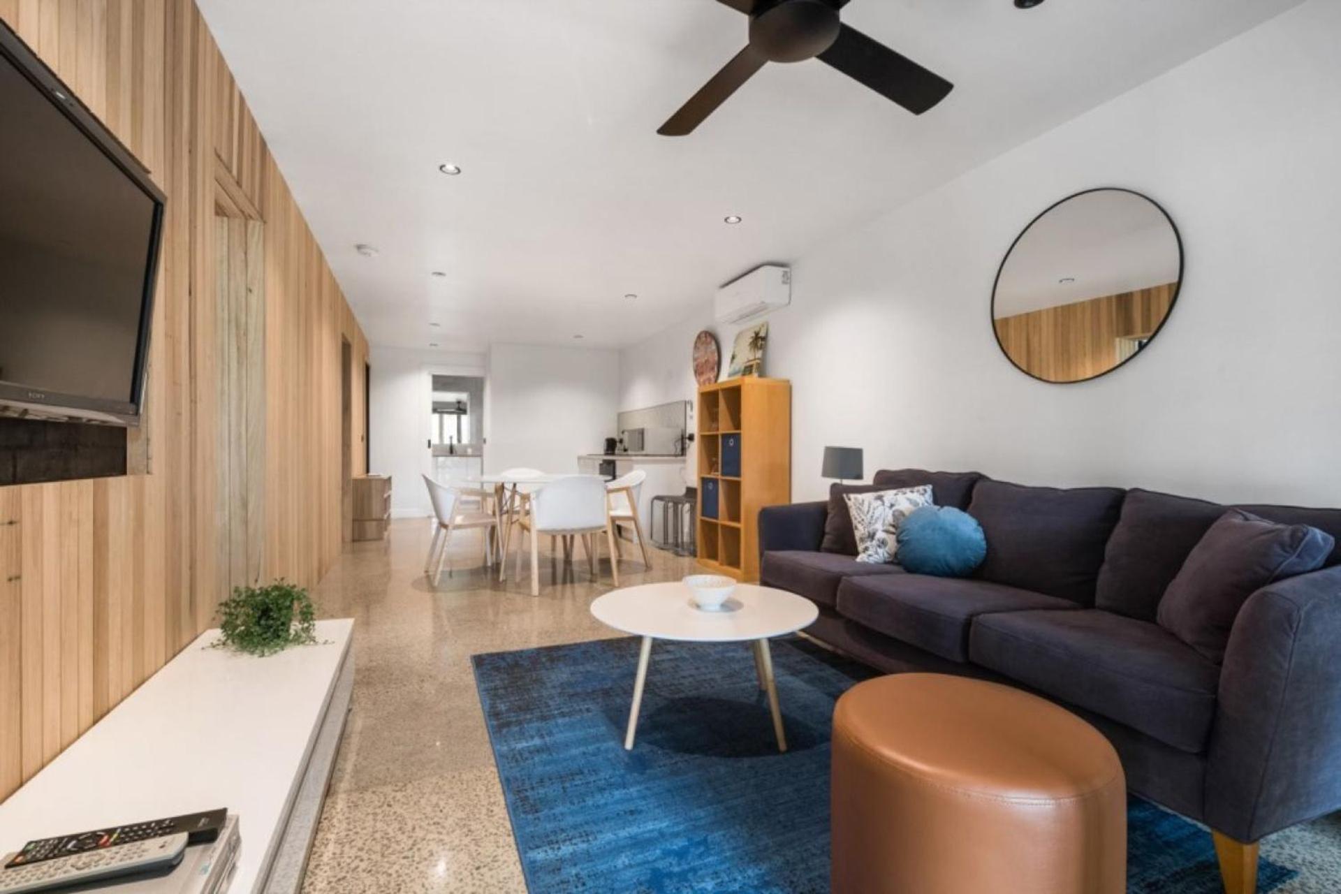 Chic Beach Studio Apartment Rye Bagian luar foto